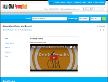 Tablet Screenshot of cmapromomall.com